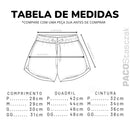 Short Esportivo Feminino 2 em 1 Dry Fit | Confort