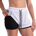 Short Esportivo Feminino 2 em 1 Dry Fit | Confort