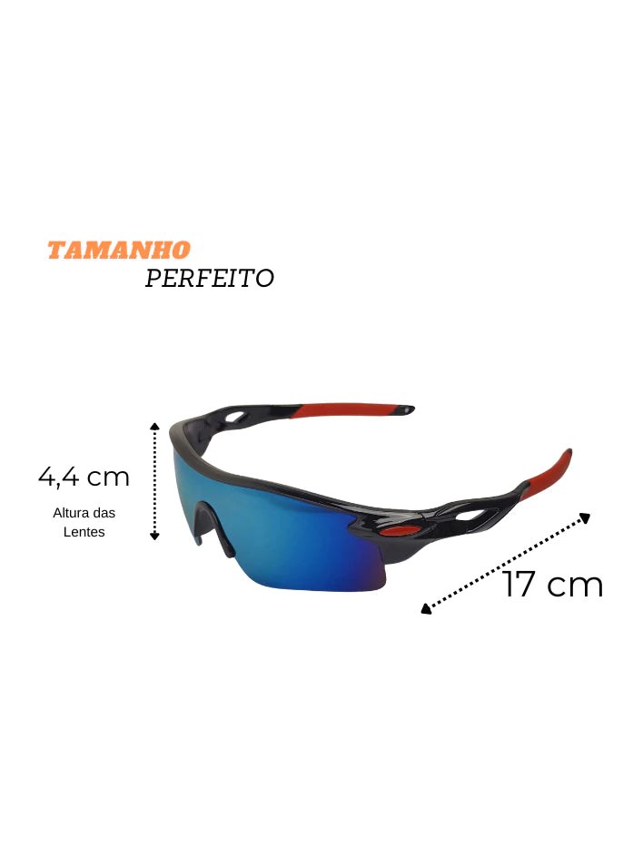 Óculos de Ciclismo Esportivo