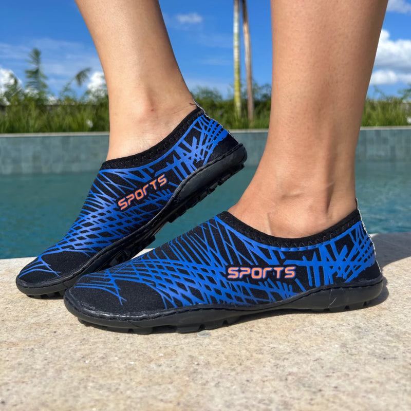 Sapatilha de Ciclismo Híbrida em Neoprene