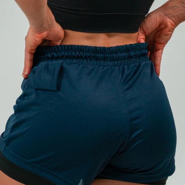Short Feminino | Dry Fit com Bolso Para Celular